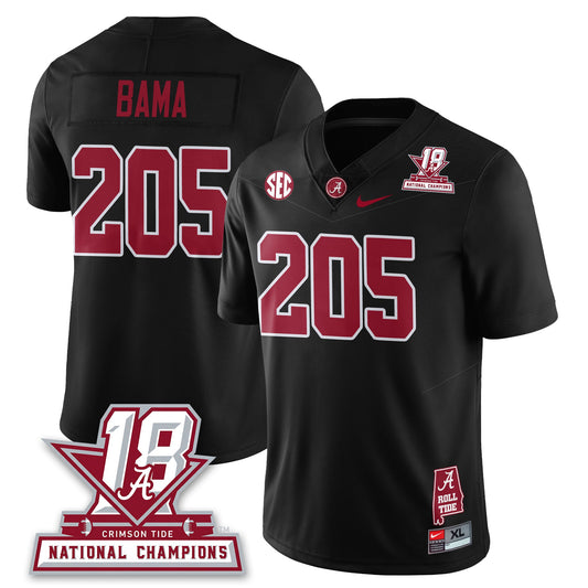 BAMA 18x-Time National Champions Vapor Limited Jersey - All Stitched