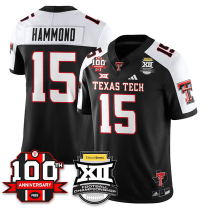 Texas Tech Red Raiders Vapor Limited Jersey - Edward Jones Champions - All Stitched