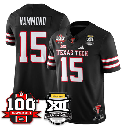 Texas Tech Red Raiders Vapor Limited Jersey - Edward Jones Champions - All Stitched