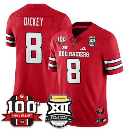 Texas Tech Red Raiders Vapor Limited Jersey - Edward Jones Champions - All Stitched