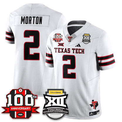 Texas Tech Red Raiders Vapor Limited Jersey - Edward Jones Champions - All Stitched