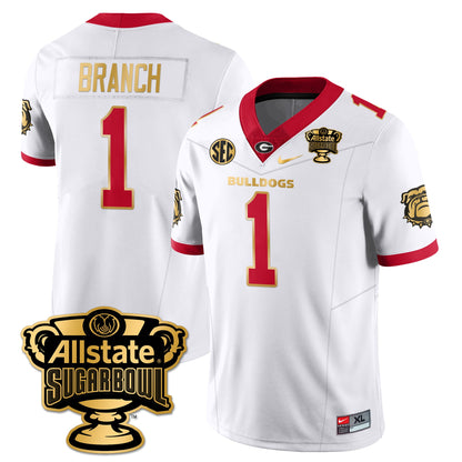 UGA Vapor Limited Football Jersey - Sugar Bowl - All Stitched