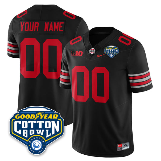 OSU Football Vapor Limited Custom Jersey - Cotton Bowl - Stitched
