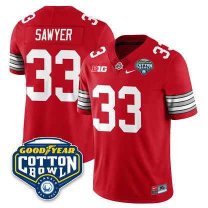 OSU Football Vapor Limited Jersey - Cotton Bowl - All Stitched