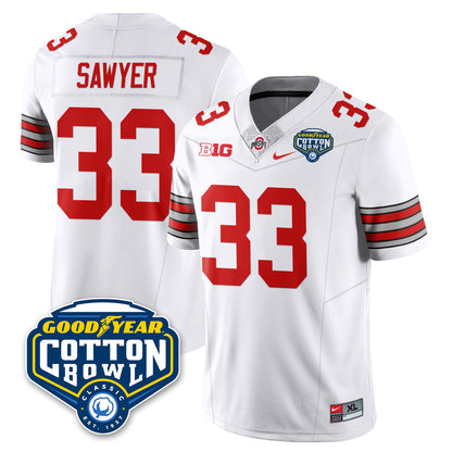 OSU Football Vapor Limited Jersey - Cotton Bowl - All Stitched
