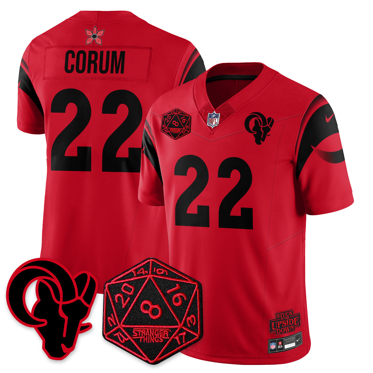 LAR Stranger Things Vapor Limited Jersey - All Stitched