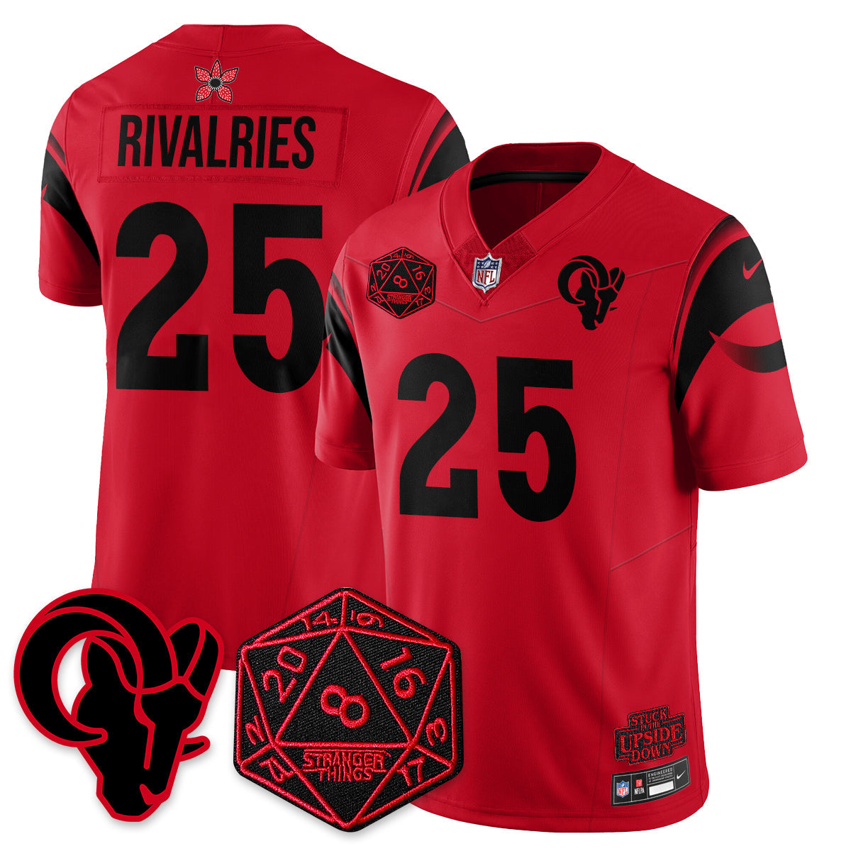 LAR Stranger Things Vapor Limited Jersey - All Stitched