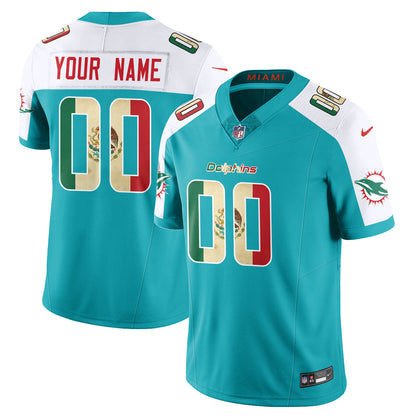 MIA Mexico Vapor Limited Jersey - All Stitched