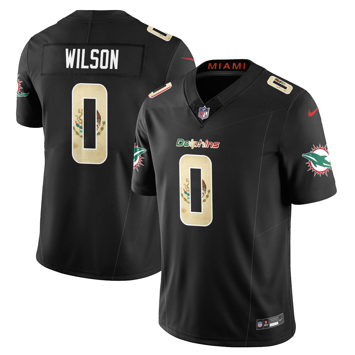 MIA Mexico Vapor Limited Jersey - All Stitched