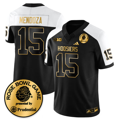 Indiana Hoosiers Vapor Limited Football Gold Jersey - Rose Bowl - All Stitched