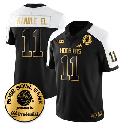 Indiana Hoosiers Vapor Limited Football Gold Jersey - Rose Bowl - All Stitched