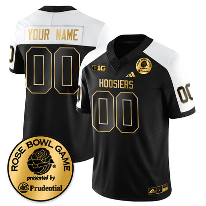 Indiana Hoosiers Vapor Limited Football Gold Jersey - Rose Bowl - All Stitched