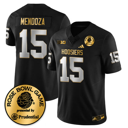 Indiana Hoosiers Vapor Limited Football Gold Jersey - Rose Bowl - All Stitched