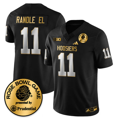 Indiana Hoosiers Vapor Limited Football Gold Jersey - Rose Bowl - All Stitched