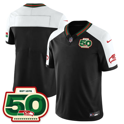 Seattle Seahawks Mexico Vapor Limited Jersey - All Stitched