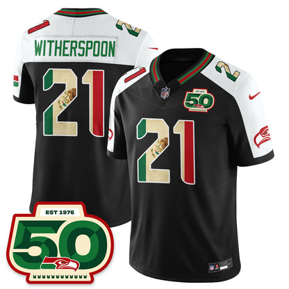 Seattle Seahawks Mexico Vapor Limited Jersey - All Stitched