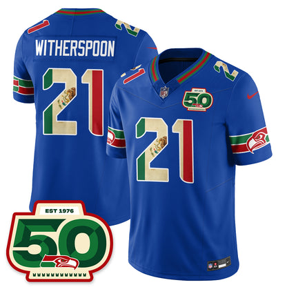 Seattle Seahawks Mexico Vapor Limited Jersey - All Stitched