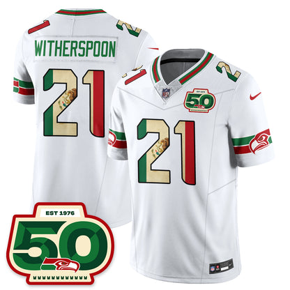 Seattle Seahawks Mexico Vapor Limited Jersey - All Stitched