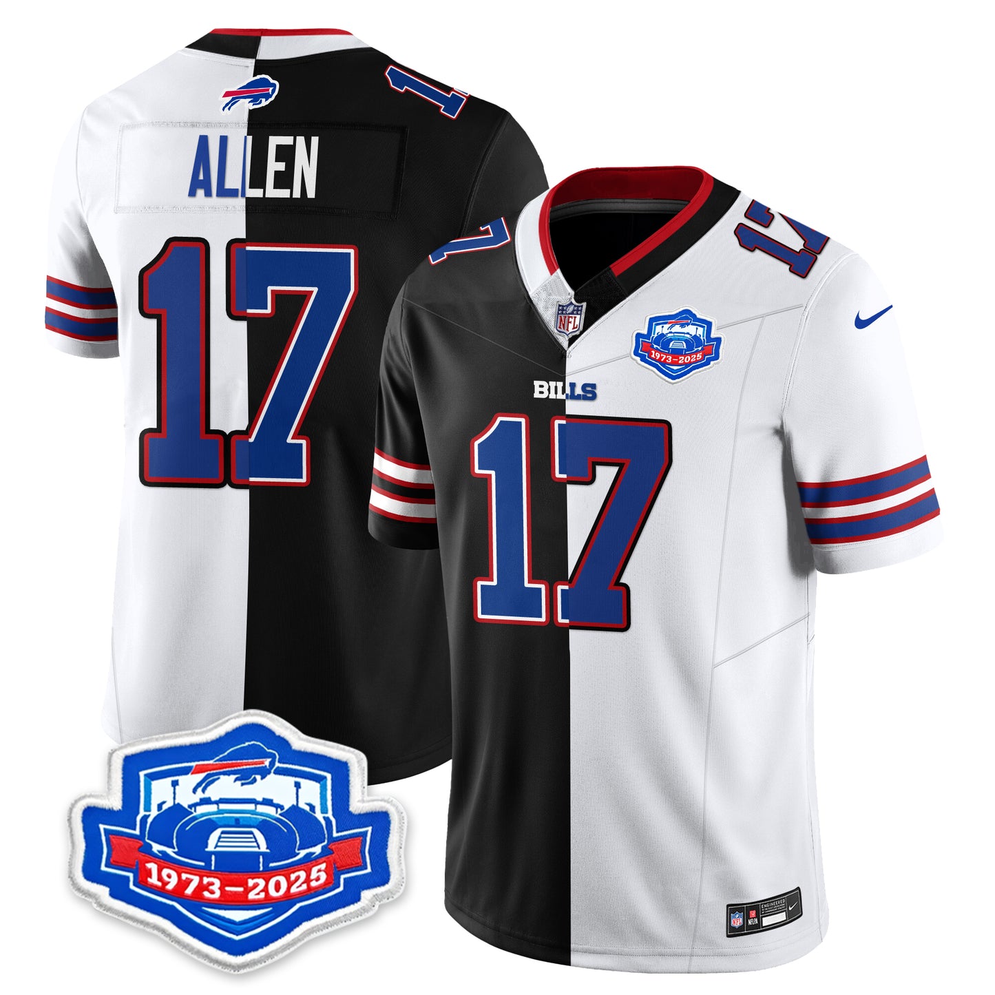BUF Split Vapor Limited Jersey - All Stitched