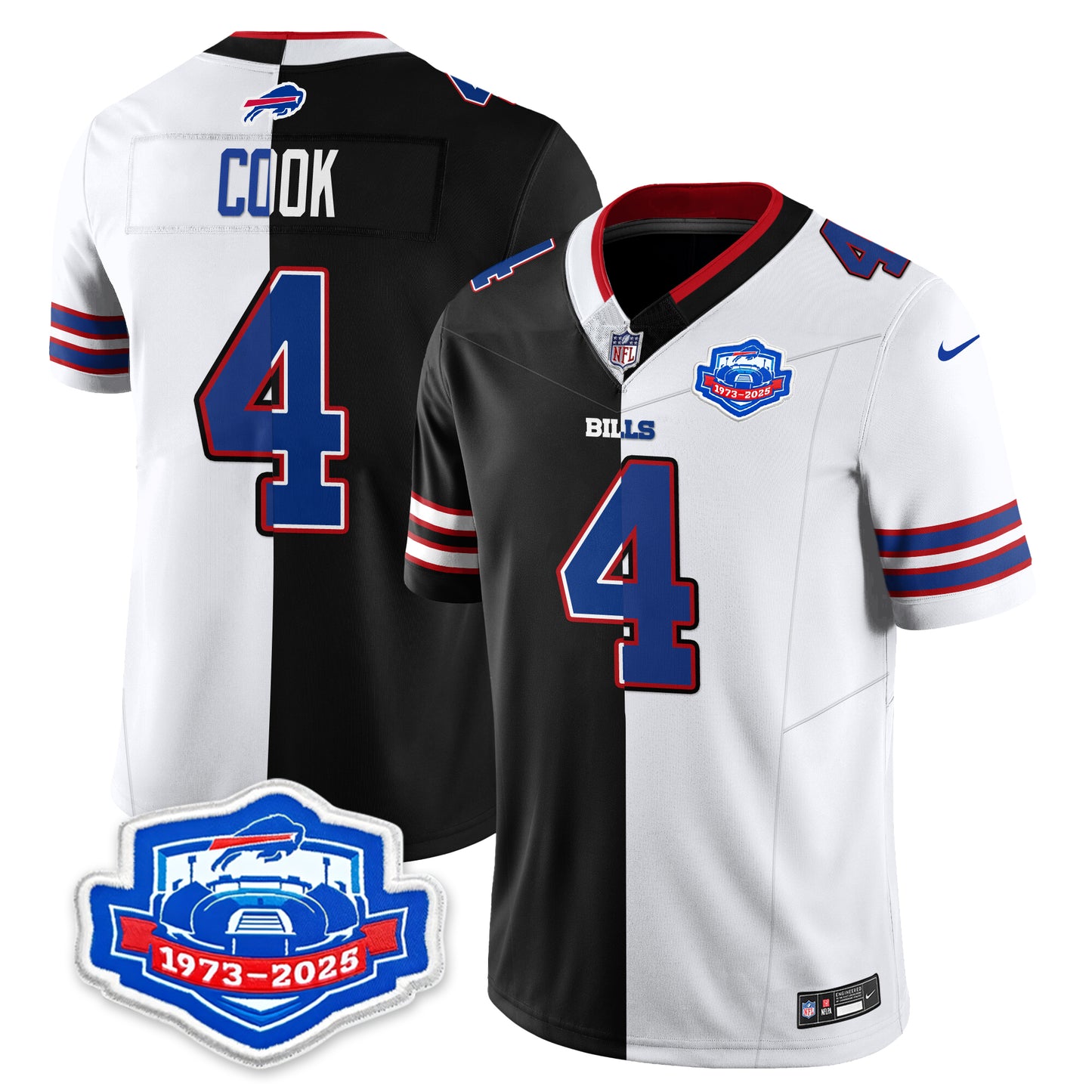 BUF Split Vapor Limited Jersey - All Stitched