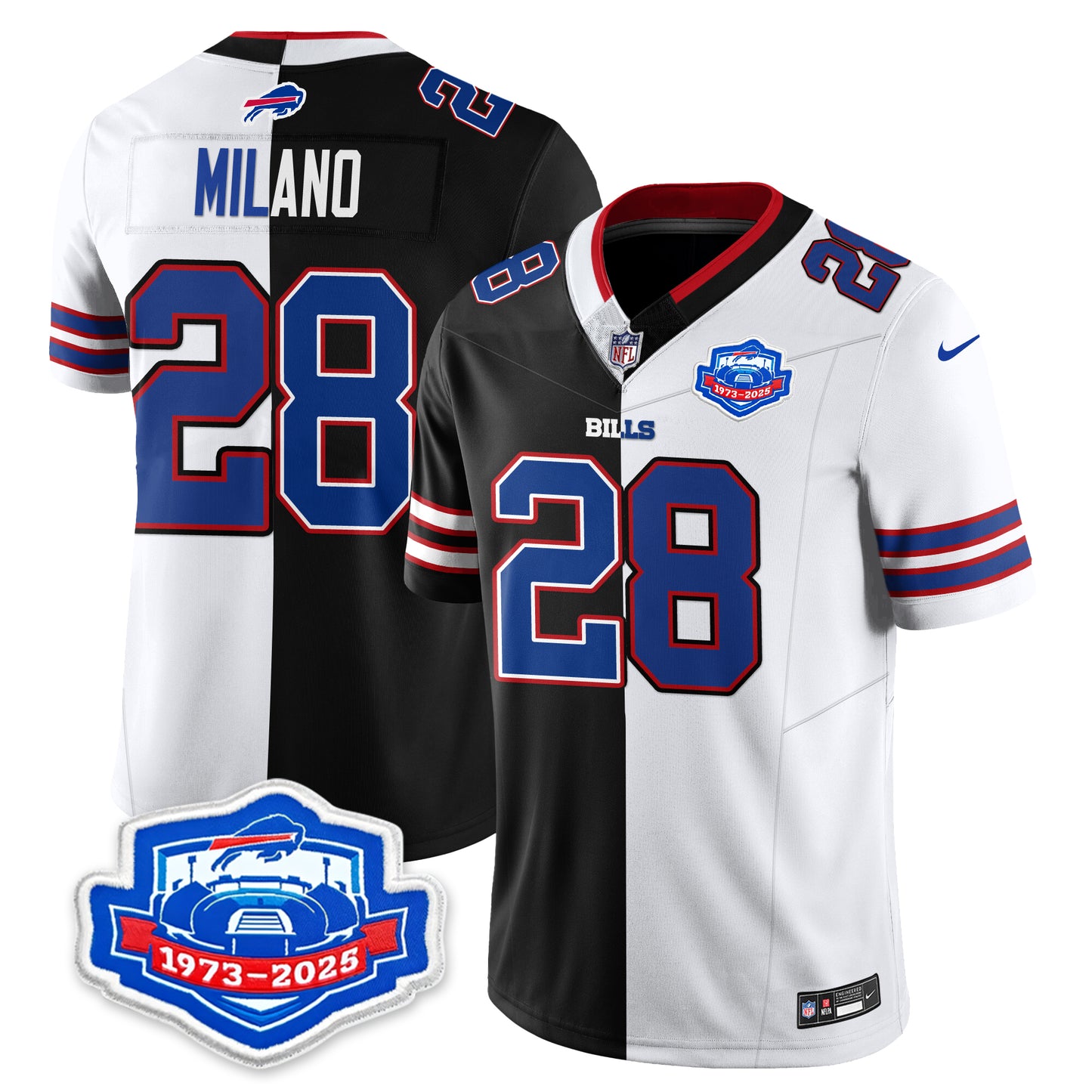 BUF Split Vapor Limited Jersey - All Stitched