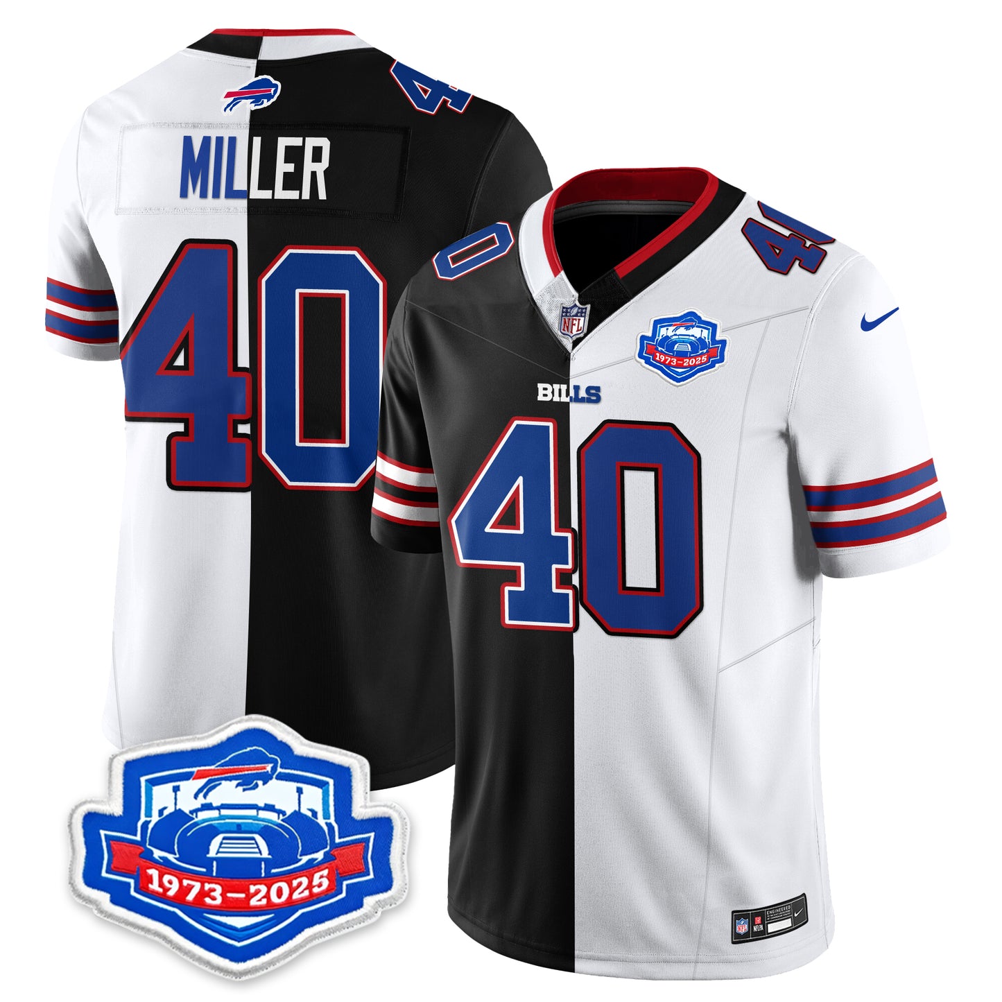 BUF Split Vapor Limited Jersey - All Stitched