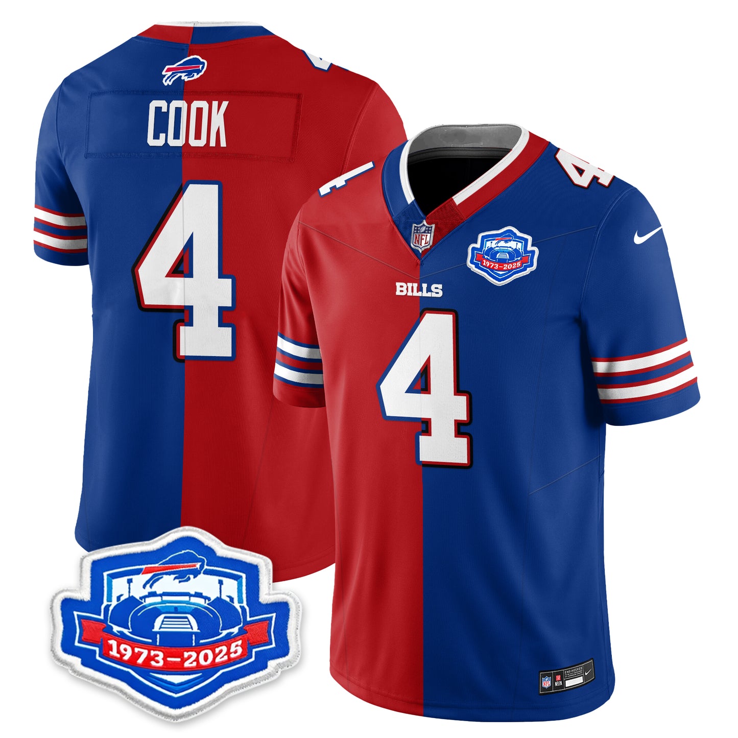 BUF Split Vapor Limited Jersey - All Stitched