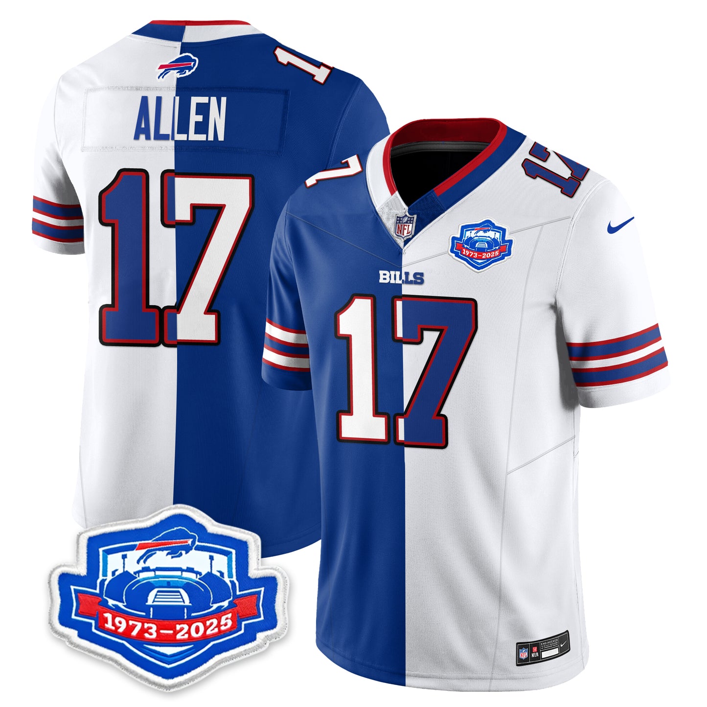 BUF Split Vapor Limited Jersey - All Stitched