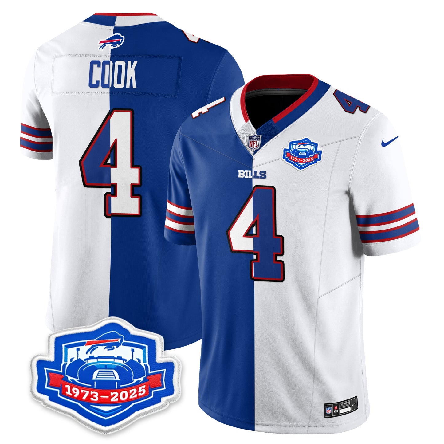 BUF Split Vapor Limited Jersey - All Stitched
