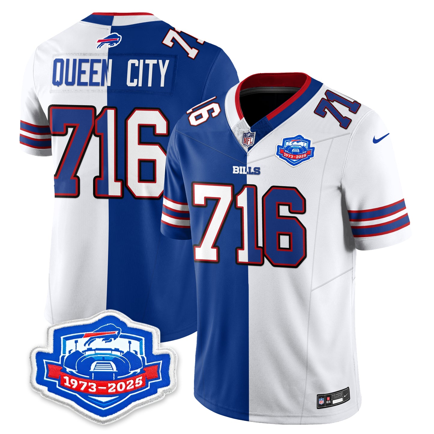 BUF Split Vapor Limited Jersey - All Stitched