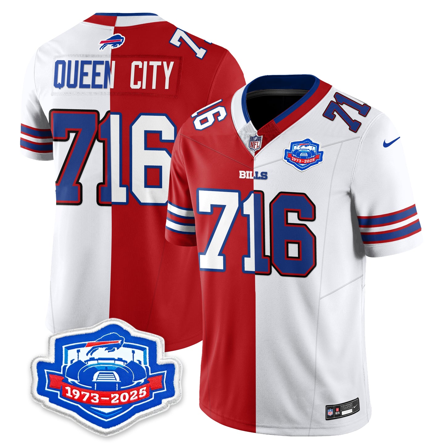 BUF Split Vapor Limited Jersey - All Stitched