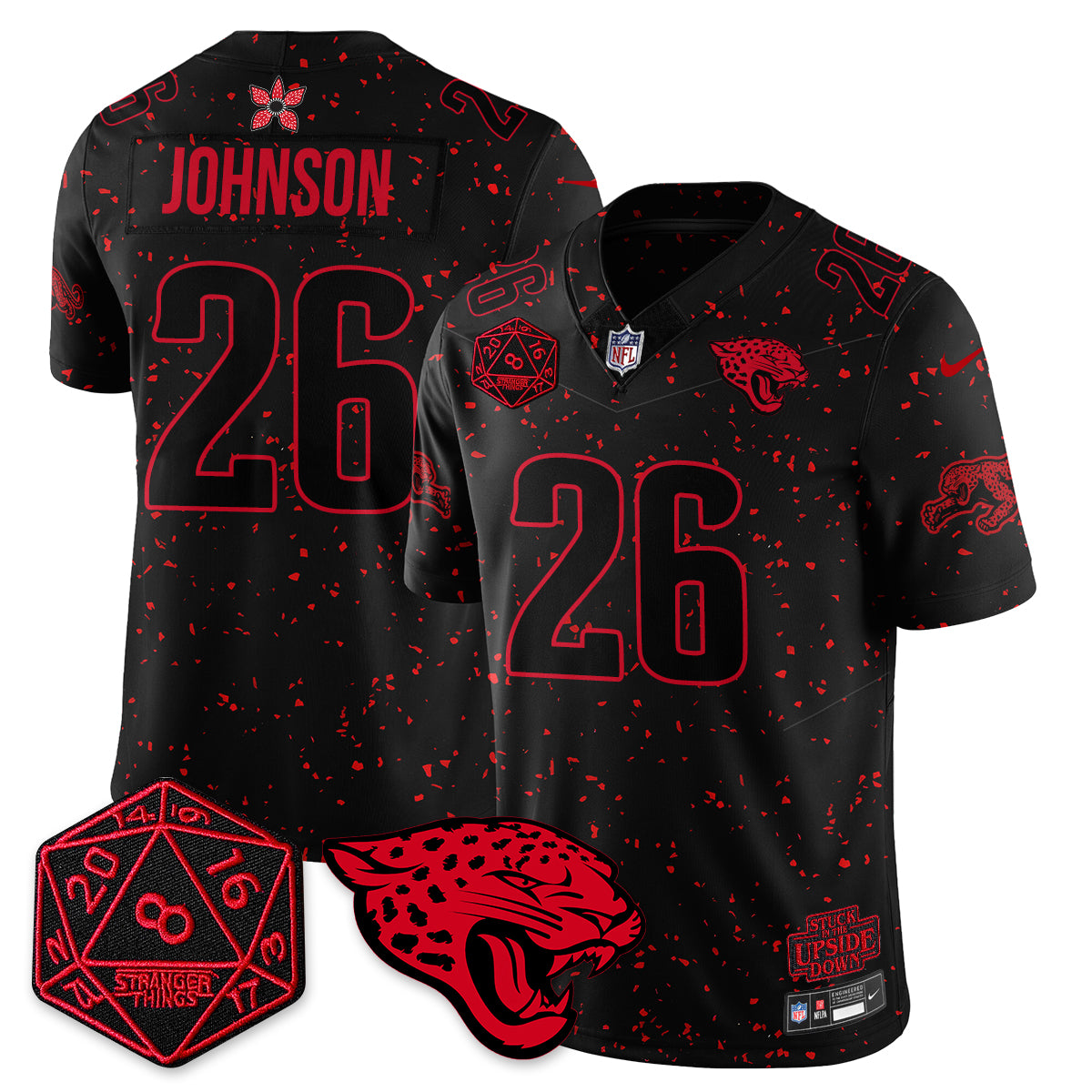 JAX 'Stranger Things Edition' Vapor Limited Jersey - All Stitched