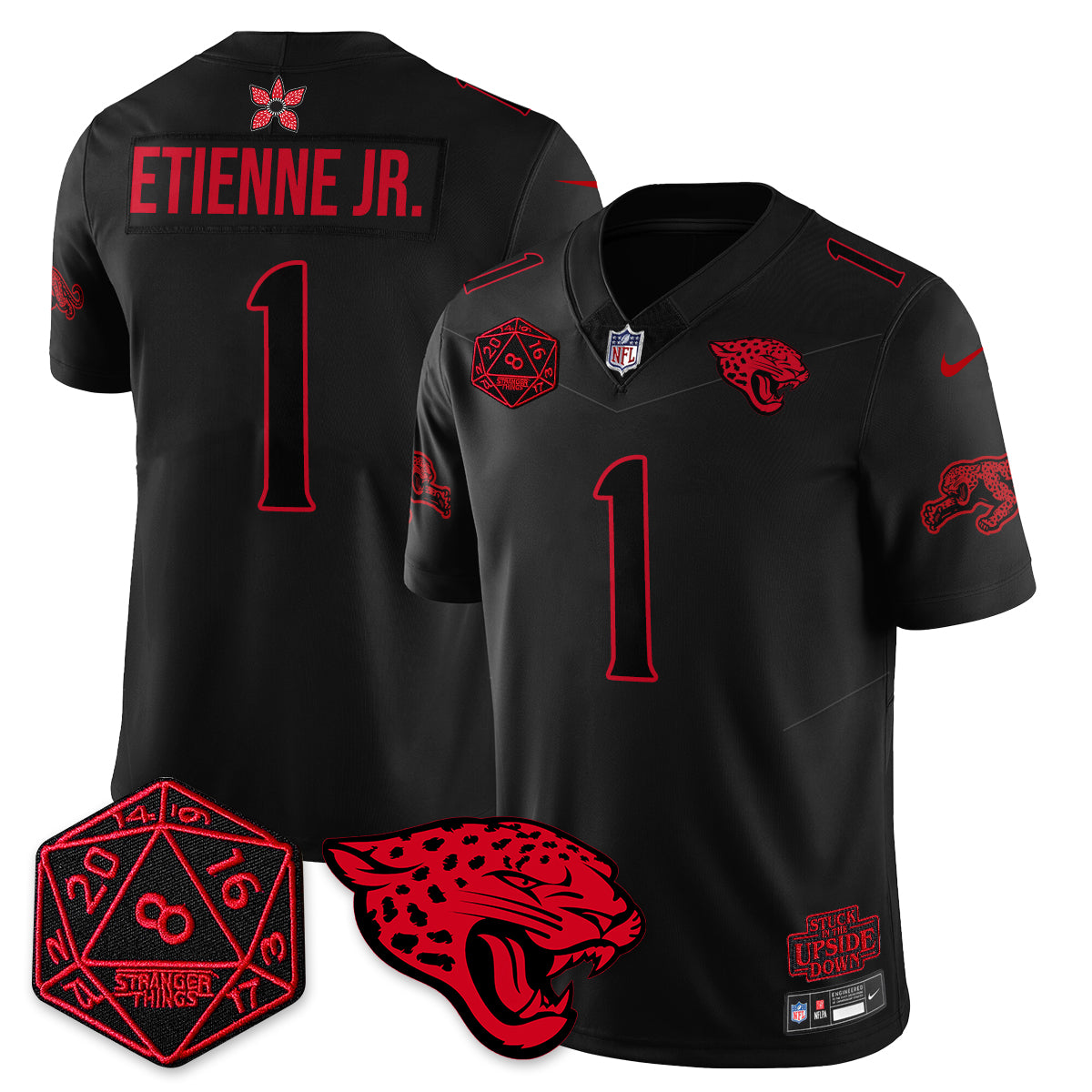 JAX 'Stranger Things Edition' Vapor Limited Jersey - All Stitched