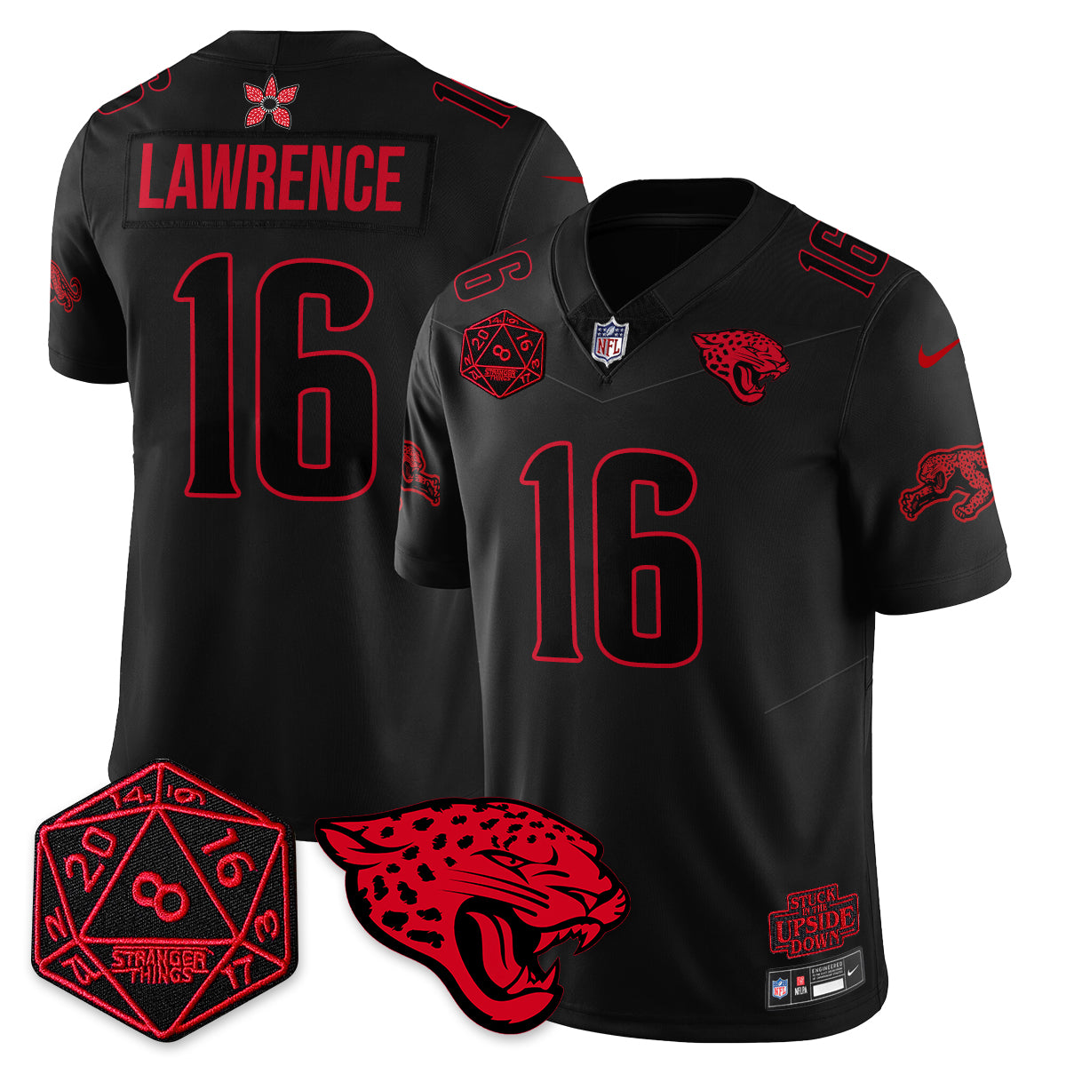 JAX 'Stranger Things Edition' Vapor Limited Jersey - All Stitched