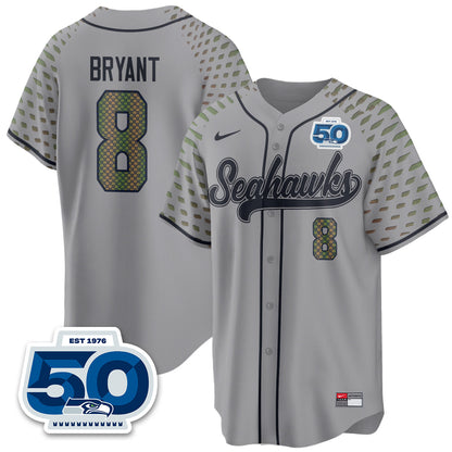 Seattle Seahawks 2025 Rivalries Vapor Limited Baseball Jersey - All Stitched