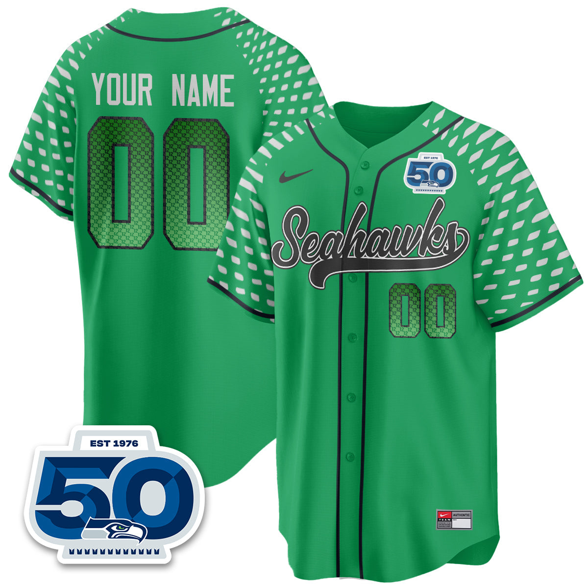 CustomSEA 2025 Rivalries Vapor Limited Baseball Jersey - All Stitched