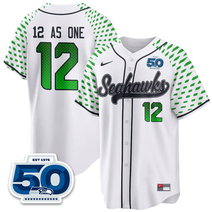 Seattle Seahawks 2025 Rivalries Vapor Limited Baseball Jersey - All Stitched