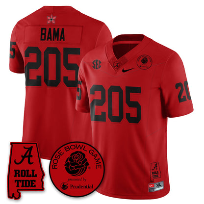BAMA Stranger Things Rose Bowl Vapor Limited Football Jersey - All Stitched