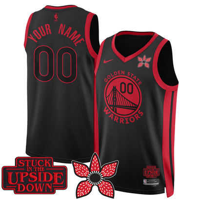 GSW 'Stranger Things Edition' Swingman Jersey - All Stitched