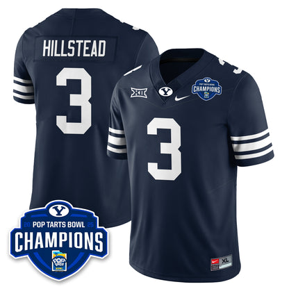 BYU Cougars Football 2025 Pop-Tarts Bowl Champions Jersey - All Stitched