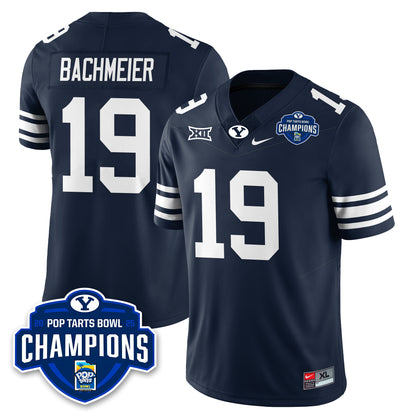 BYU Cougars Football 2025 Pop-Tarts Bowl Champions Jersey - All Stitched