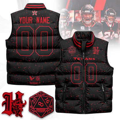 Custom HOU 'Stranger Things Edition' Unisex Puffer Vest