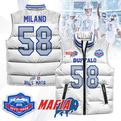 BUF Mafia Farewell Highmark Unisex Puffer Vest
