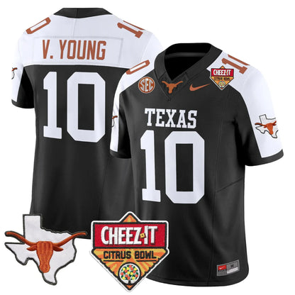 TEX 2025 State Map & Citrus Bowl Patch Vapor Limited Jersey - All Stitched
