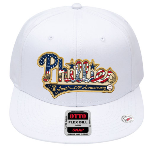 PHI 2026 Independence Day Snapback Cap - Embroidered