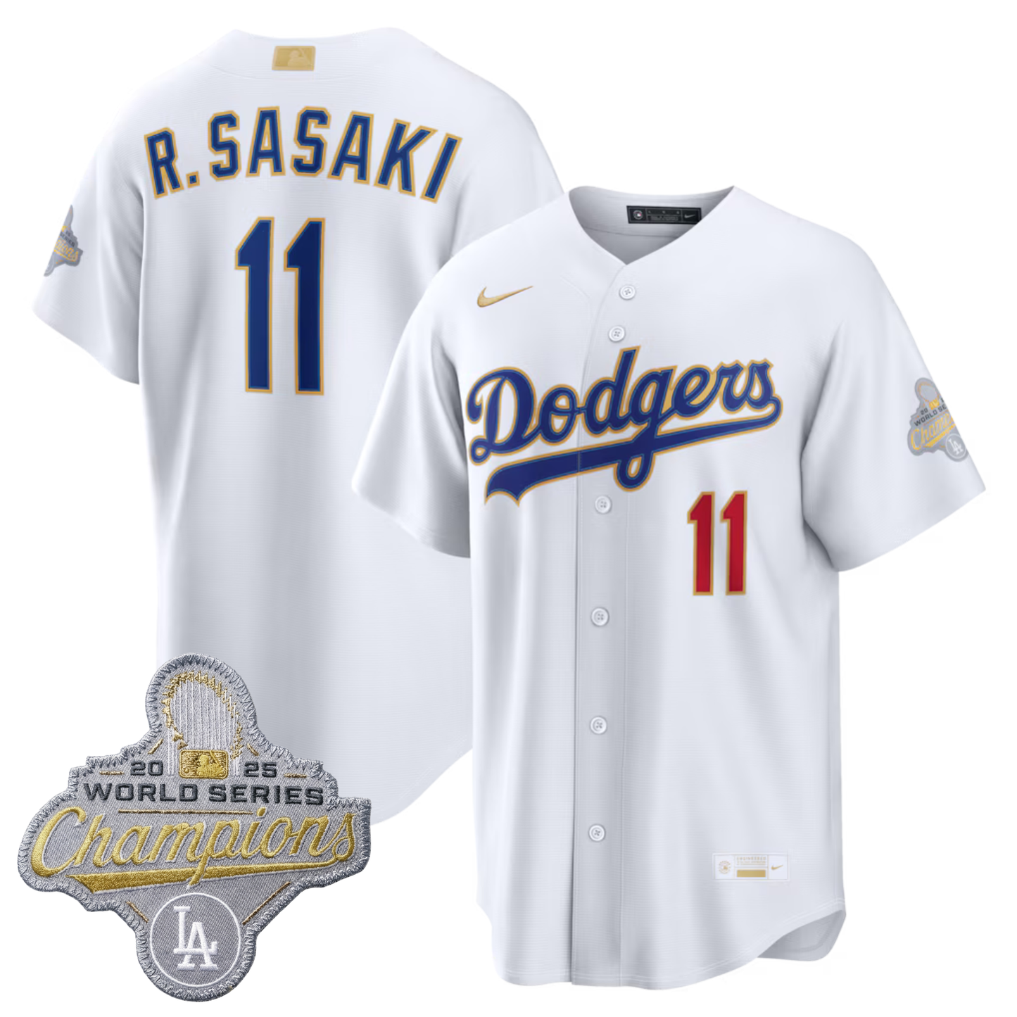 LAD 2026 Gold Collection Stadium Jersey - Stitched