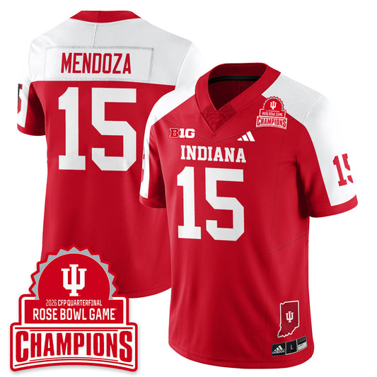 Indiana Hoosiers Vapor Limited Football Jersey V2 - Rose Bowl Champions - All Stitched