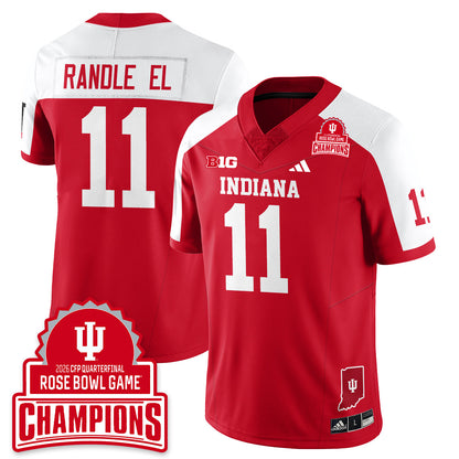 Indiana Hoosiers Vapor Limited Football Jersey V2 - Rose Bowl Champions - All Stitched