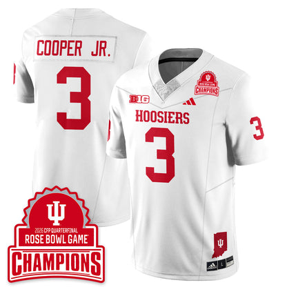Indiana Hoosiers Vapor Limited Football Jersey V2 - Rose Bowl Champions - All Stitched