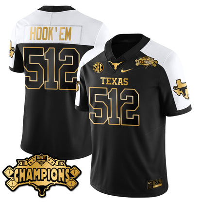 TEX Football Vapor Limited Gold Jersey - Citrus Bowl Champions - All Stitched